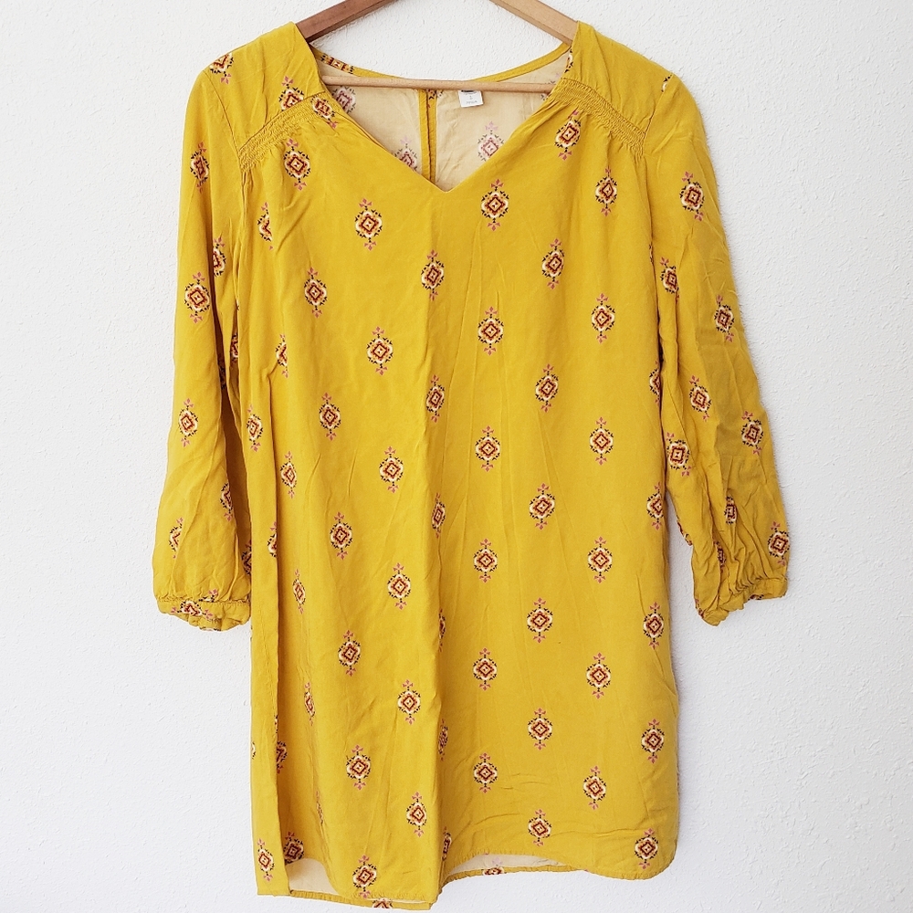 Old Navy Smocked-Yoke Dress